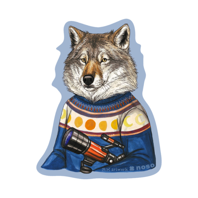 WOLF STARGAZER by Rachel Kozlowski