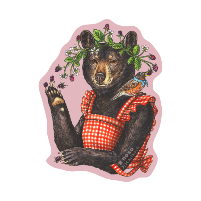 BEAR & BERRIES by Rachel Kozlowski