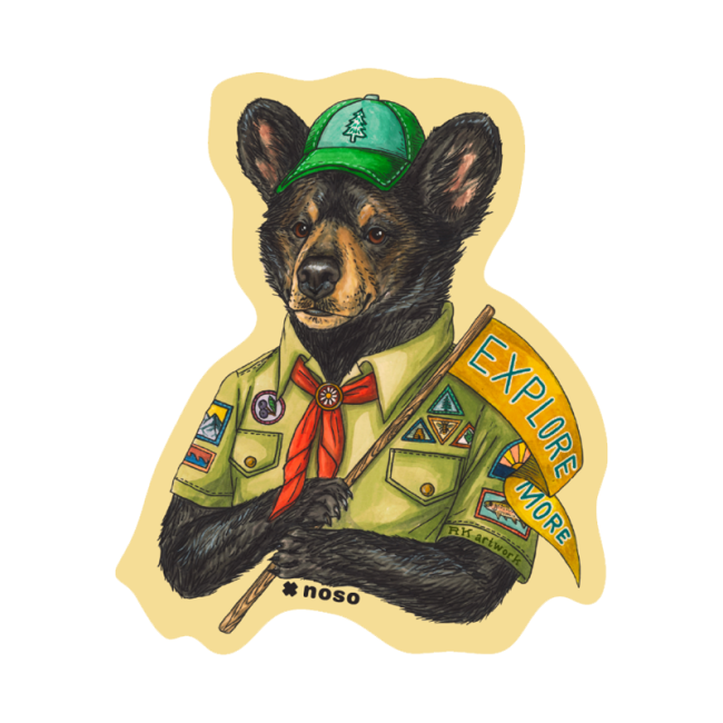 BLACK BEAR EXPLORER by Rachel Kozlowski