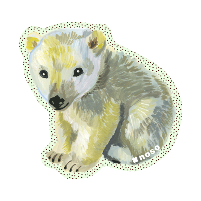 GRAY BEAR by Nathalie Leté