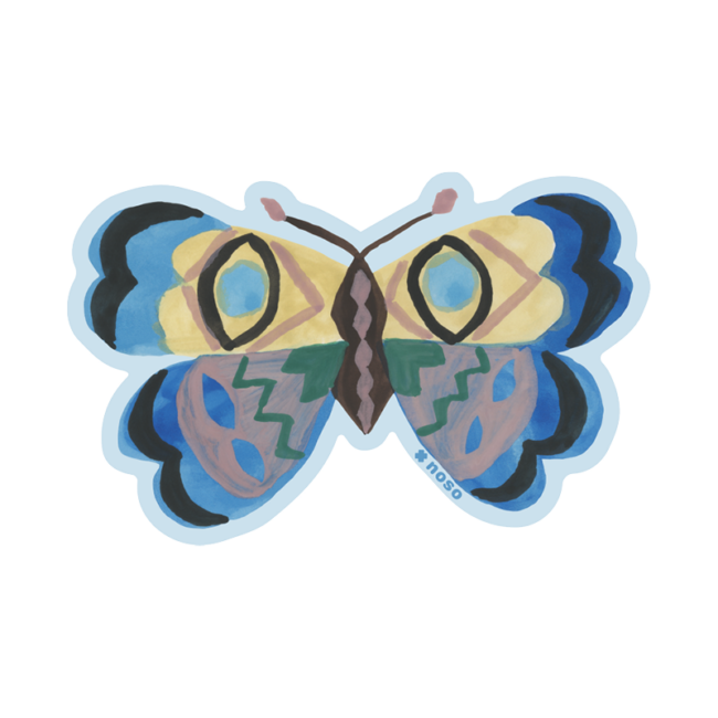 BLUE BUTTERFLY by Nathalie Leté